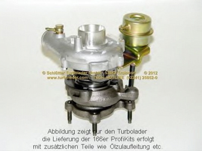 SCHLUTTER TURBOLADER 16600520 -  Компрессор, наддув